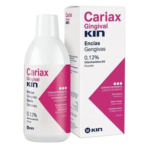Enjuague bucal KIN cariax gingival encías - bote 250mL