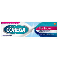Crema adhesiva ULTRA COREGA sin sabor - tubo 40g
