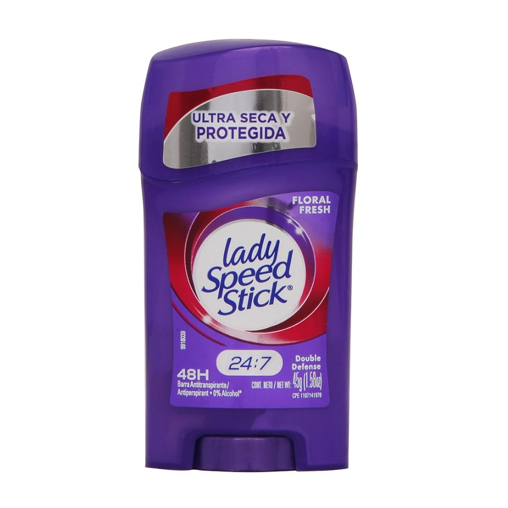Desodorante LADY SPEED STICK barra 24:7 - bote 45g