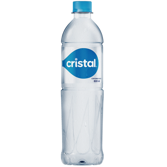 Agua CRISTAL - botella 600mL