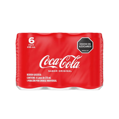 Coca Cola Original - Lata 12Oz (6 Unidades)