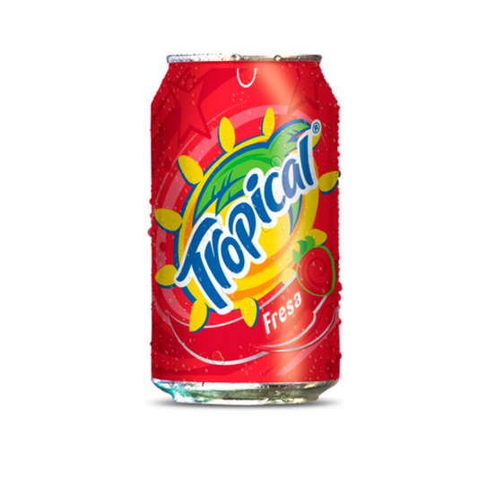 Gaseosa TROPICAL fresa - lata 354mL