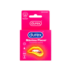 Preservativos DUREX máximo placer - caja 3u