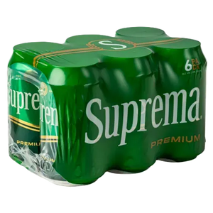 Cerveza Suprema - Lata 355ml (6 Unidades)