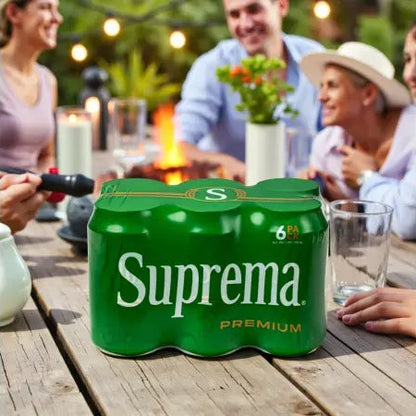 Cerveza Suprema - Lata 355ml (6 Unidades)
