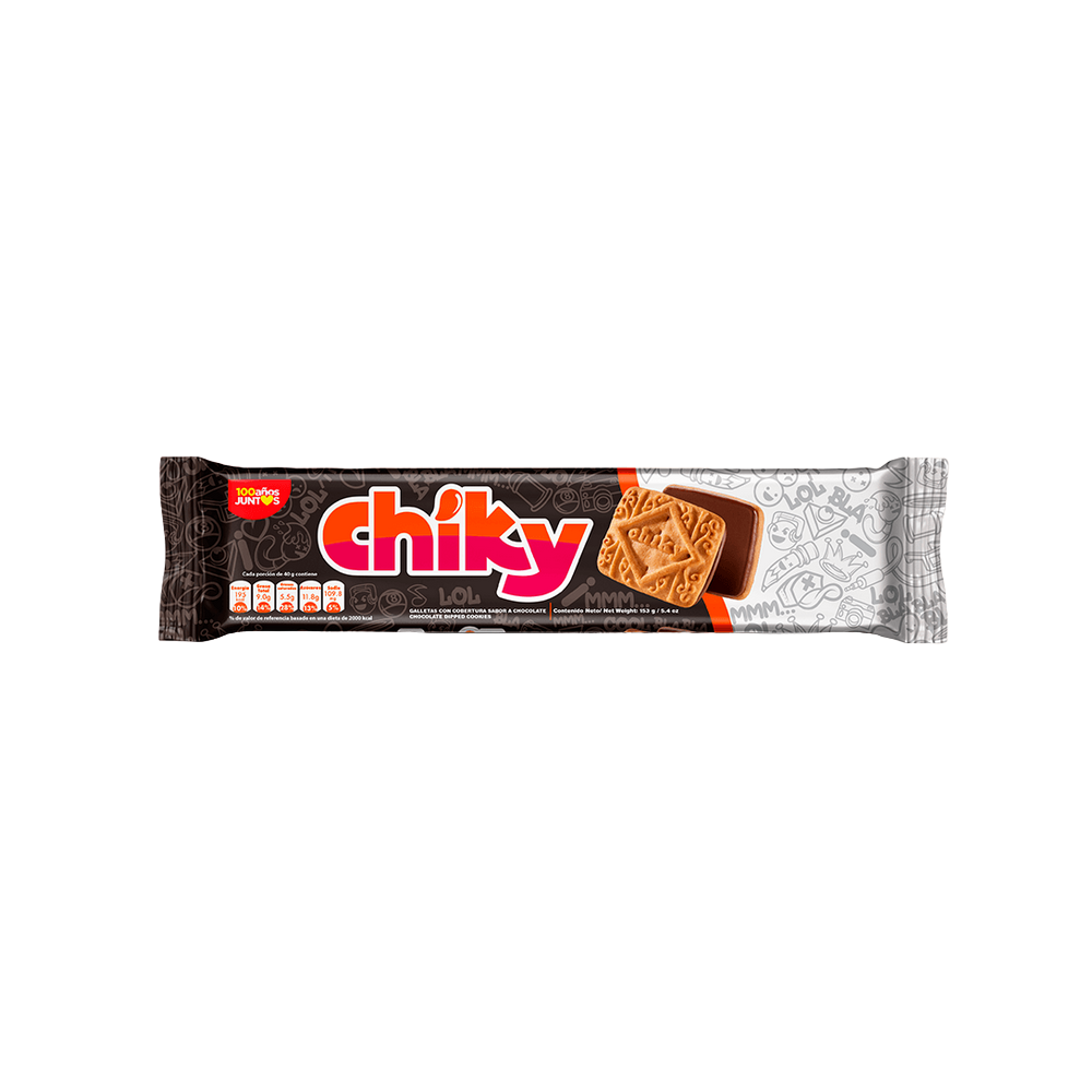 Galleta CHIKY choco - paquete 153g