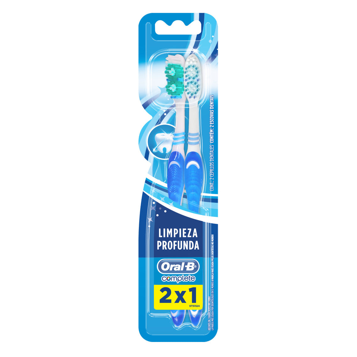 Cepillo dental ORAL-B complete - 2u