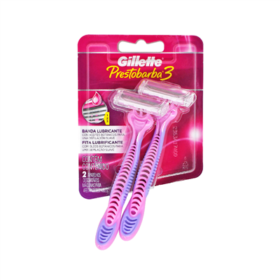 Rasuradora GILLETTE prestobarba 3 mujer triple hoja - 2u