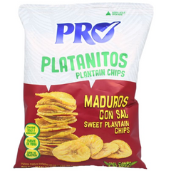 Platanitos PRO maduros con sal - bolsa 70.9g