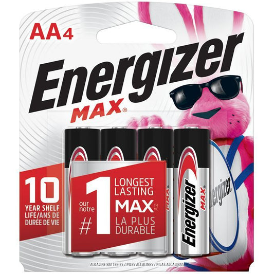 Batería ENERGIZER max AA - 4u