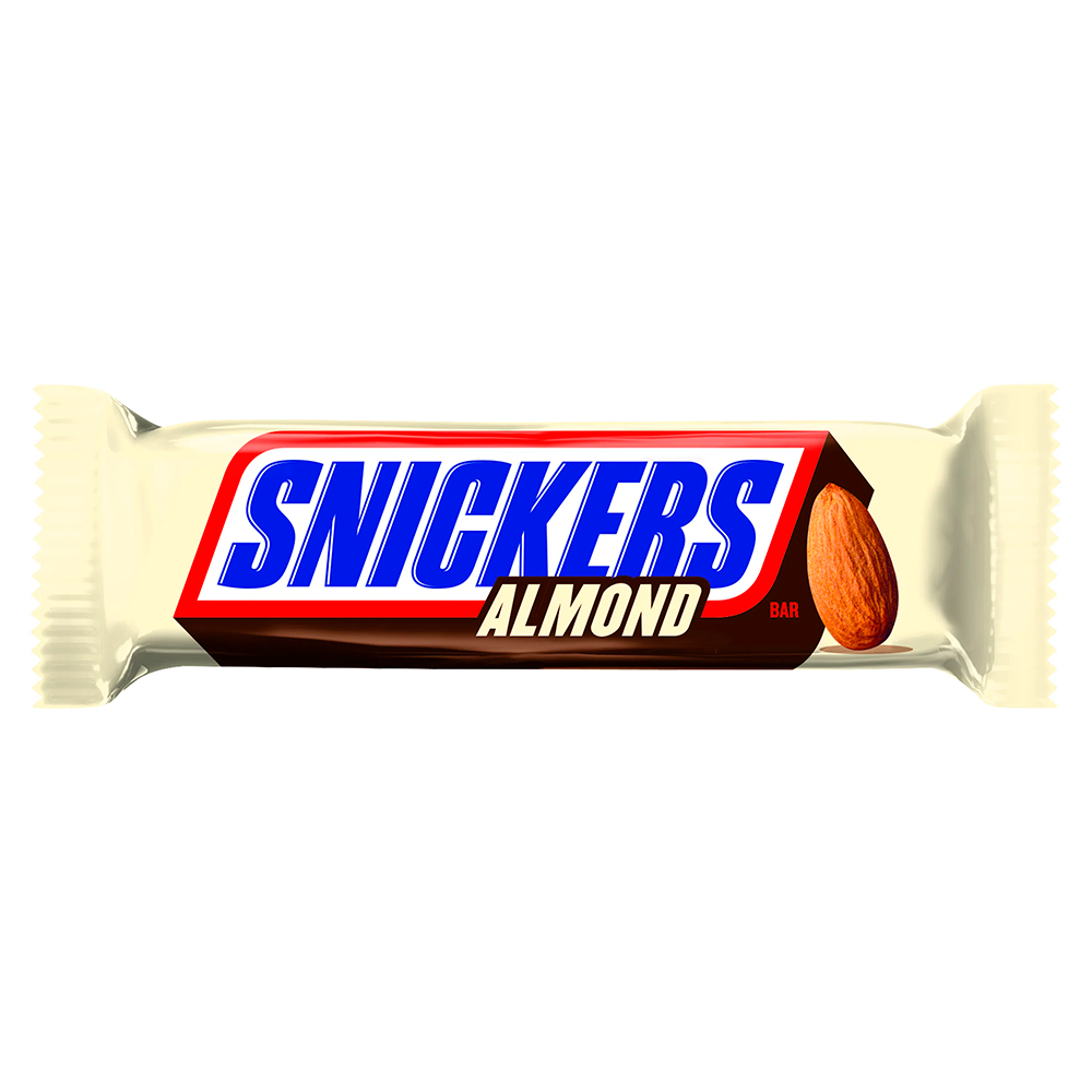 Chocolate SNICKERS almendra - barra 49.9g