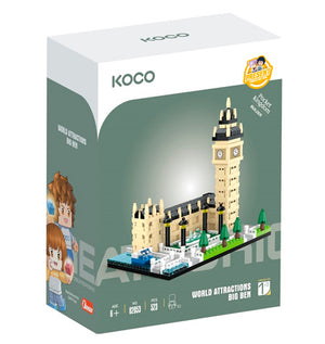 Bloques KOCO construcción big ben - caja 1u