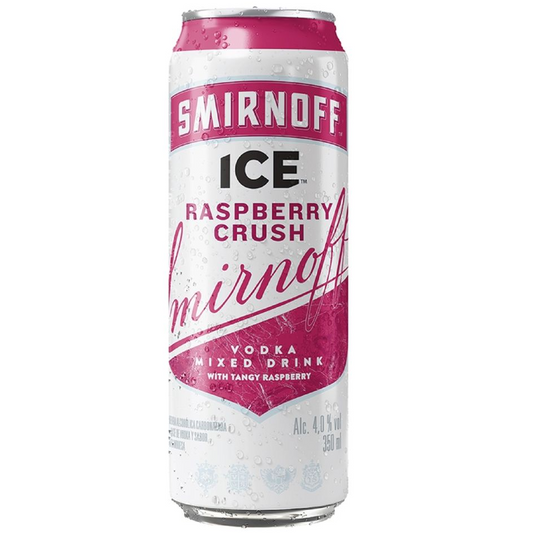 Vodka mix SMIRNOFF Ice raspberry crush - lata 350mL
