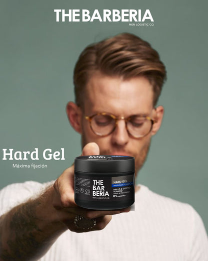 Hard Gel Máxima Fijación The Barberia - Bote 220 ml