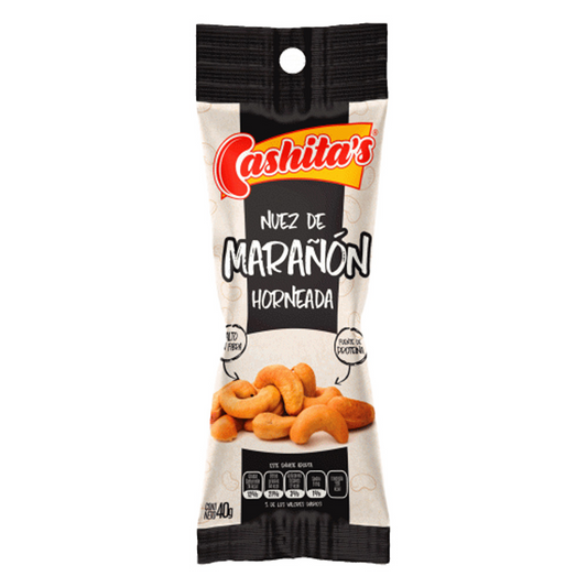 Semillas CASHITA'S nuez de marañón tostado - bolsa 40g