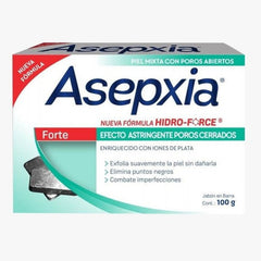 Jabón ASEPXIA forte efecto astringente poros cerrados -100g