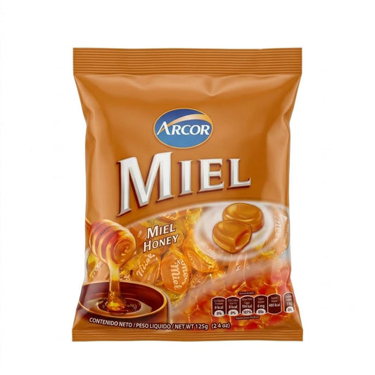 Dulces ARCOR miel - bolsa 125g