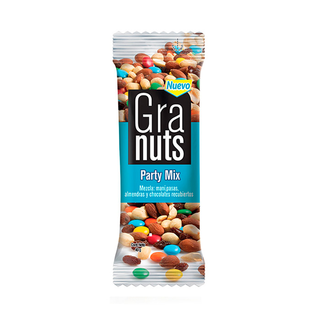 Semillas GRANUTS party mix - bolsa 45g
