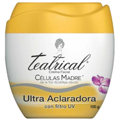 Crema facial TEATRICAL ultra aclaradora - tarro 100g
