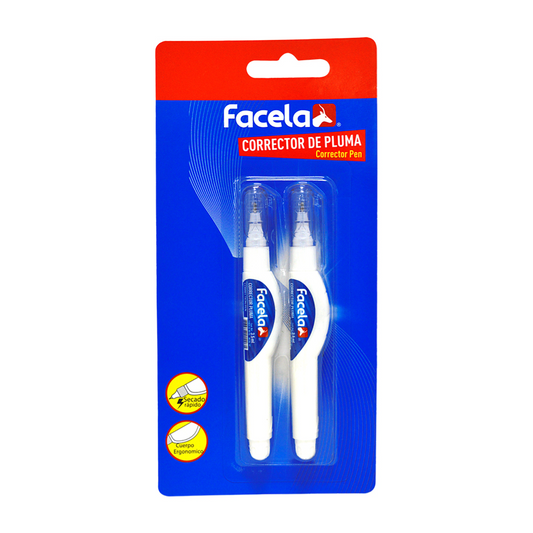 Correctores de pluma FACELA - 2u