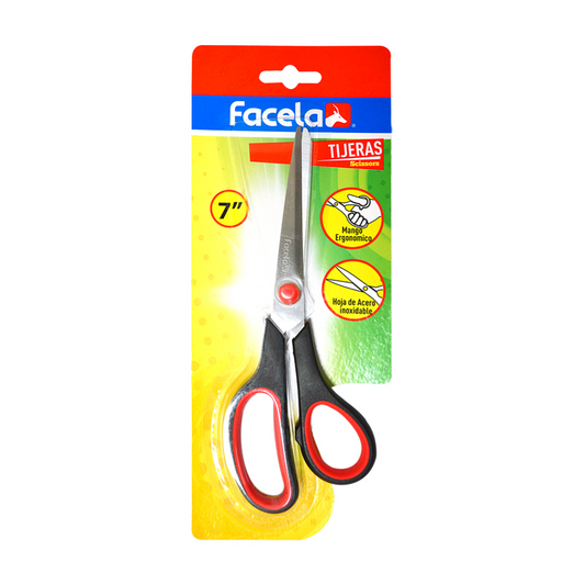 Tijera FACELA de 7 pulgadas - 1u