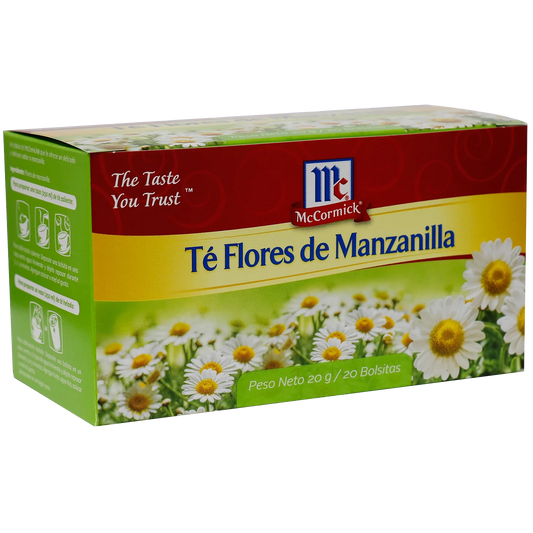 Té McCORMICK flores de manzanilla - caja 20u