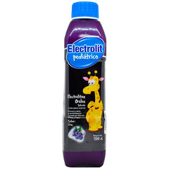 Suero rehidratante ELECTROLIT pediátrico uva - botella 625 mL