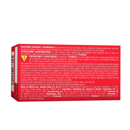 Tylenol Paracetamol Tableta - Frasco 500 mg