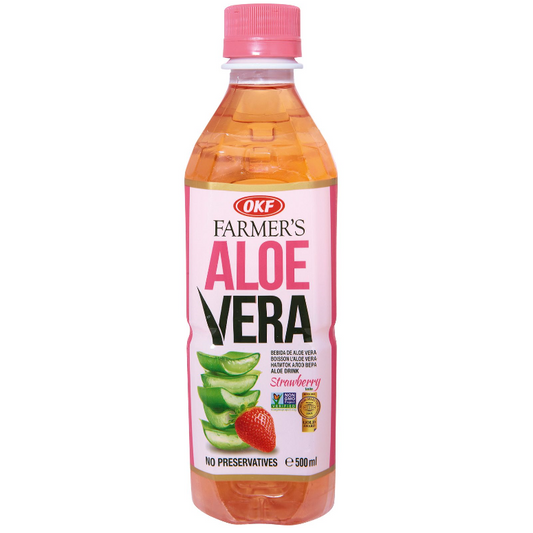 Aloe OKF fresa - botella 500mL
