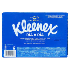 Toallas faciales KLEENEX día a día - caja 50u