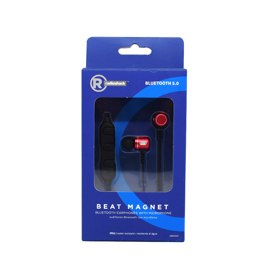 Audífonos RADIOSHACK Beat Magnet rojos - 1u
