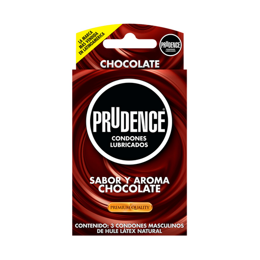 Preservativos PRUDENCE chocolate - caja 3u