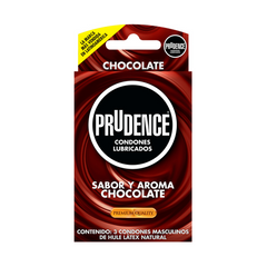 Preservativos PRUDENCE chocolate - caja 3u