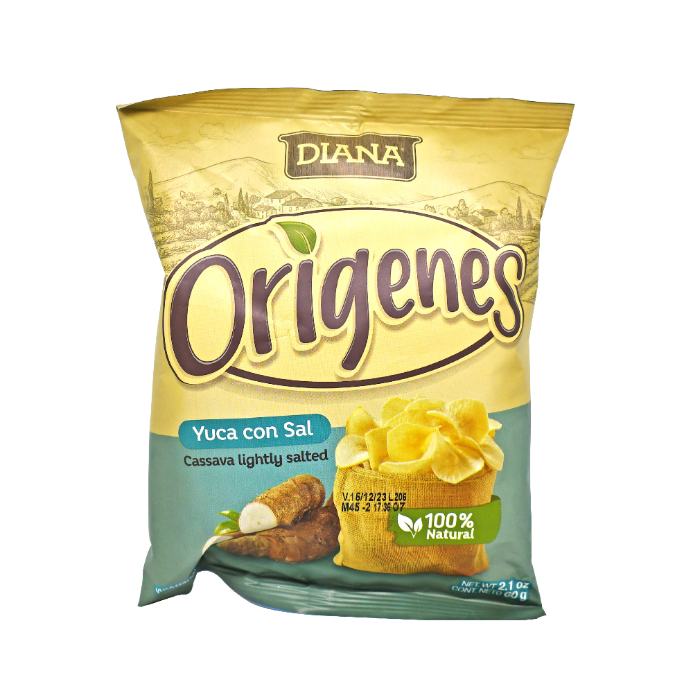Boquitas DIANA orígenes yuca con sal - bolsa 60g