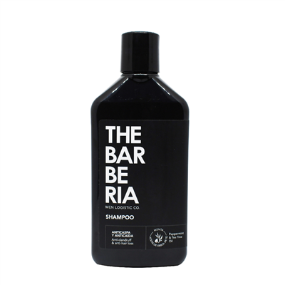 Shampoo THE BARBERIA anticaspa y anticaída - bote 300mL