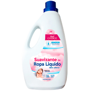 Suavizante de ropa BEST CHOICE líquido - bote 2.2L