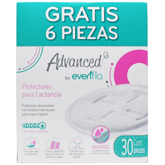 Protectores para lactancia EVENFLO advanced - caja 30u