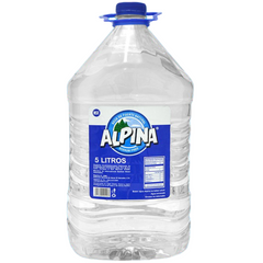 Agua ALPINA clásica - botella 5.0L