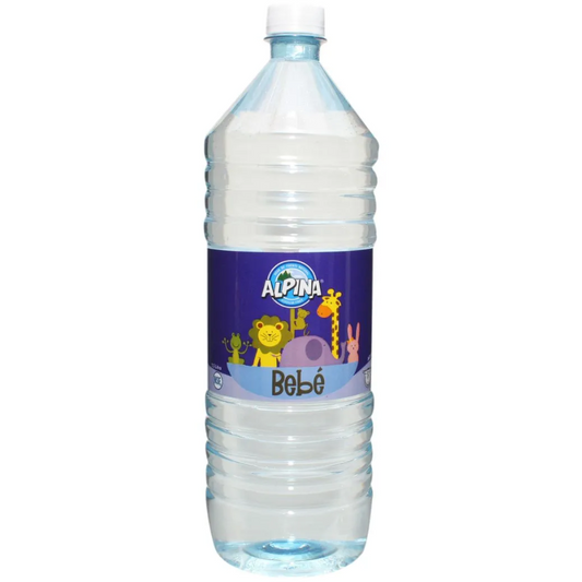 Agua ALPINA para bebé - botella 1.5L