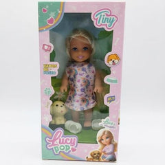 Muñeca TINY lucy pop muñeca y mascota - 1u