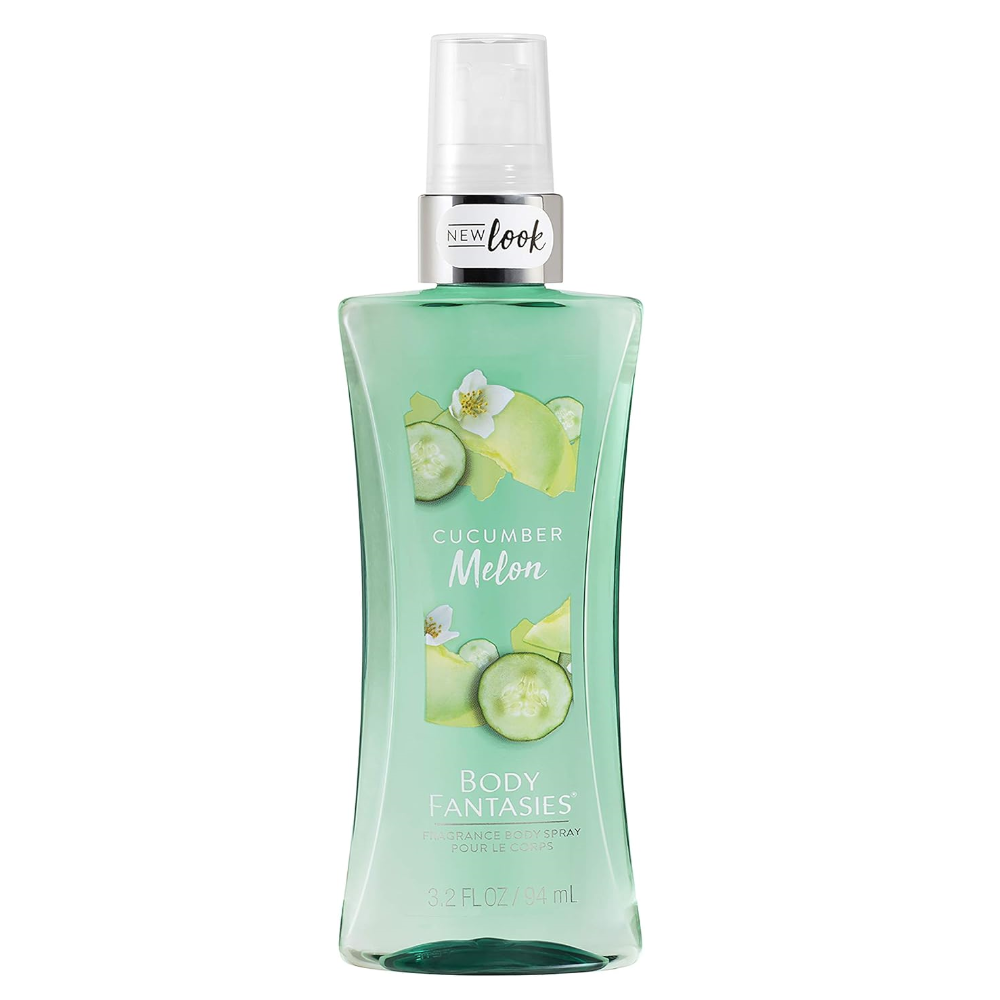 Spray corporal BODY FANTASIES cucumber melon - bote 94mL