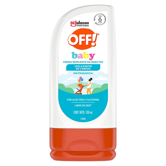 Crema repelente OFF! Baby - bote 100mL
