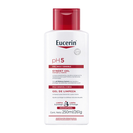 Gel corporal EUCERIN ph5 piel seca y sensible - bote 250mL