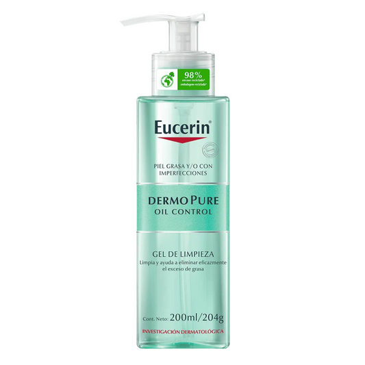 Gel limpiador EUCERIN dermopure oil control - bote 200mL