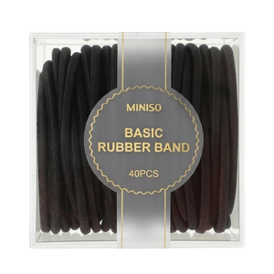 Cola para cabello MINISO color negro - 40u