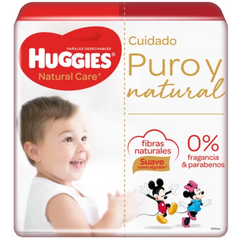 Pañales HUGGIES natural care XXG/5 - bolsa 27u