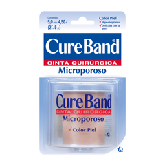Esparadrapo CUREBRAND color piel 2 in × 5 yd - caja 1u