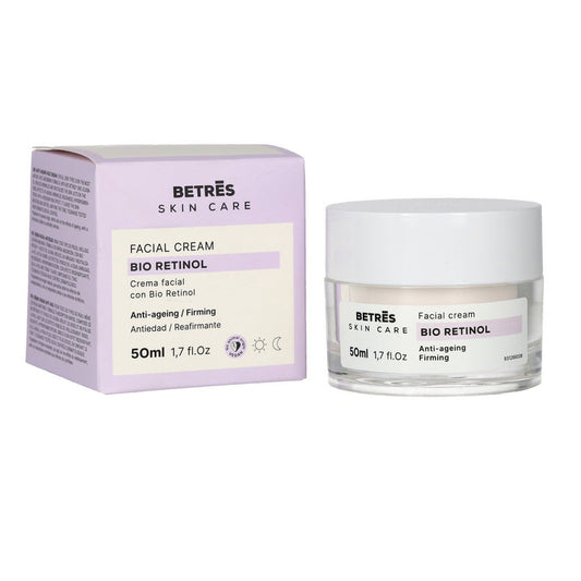 Crema facial BETRES bio retinol - tarro 50mL