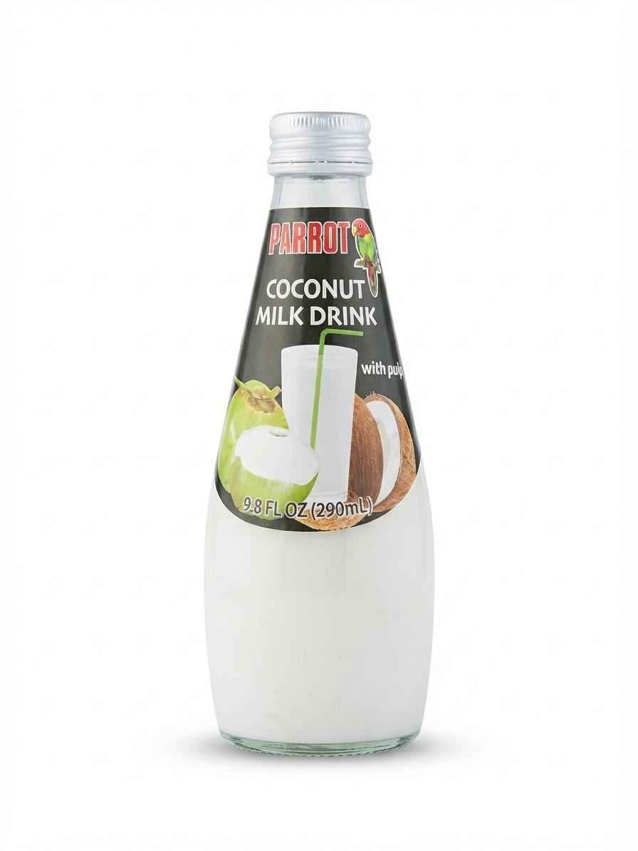 Leche de coco PARROT original - botella 290mL
