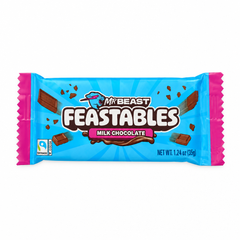 Chocolate FEASTABLES Milk Chocolate - barra 35g